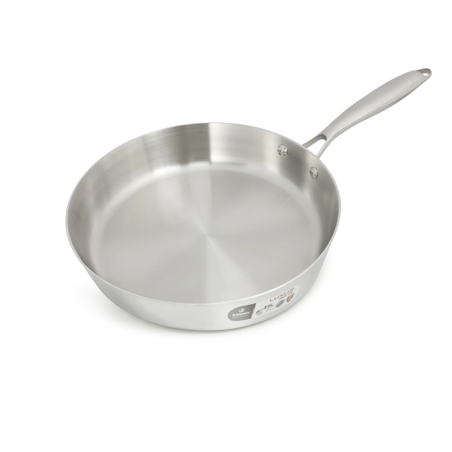 Ảnh chụp chảo Kalpen Luxus với nhãn hãng bên ngoài thân
