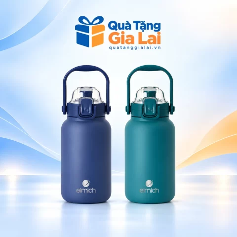 Bình Elmich EL8373 1,2 lít màu xanh đậm và xanh ngọc