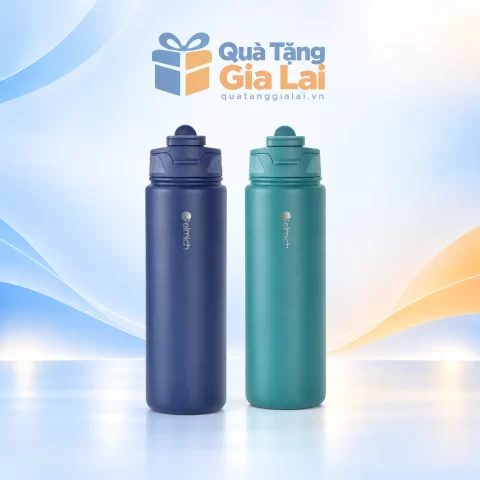 Bình Elmich EL8376 720 ml xanh navy và xanh ngọc trên nền Gia Lai