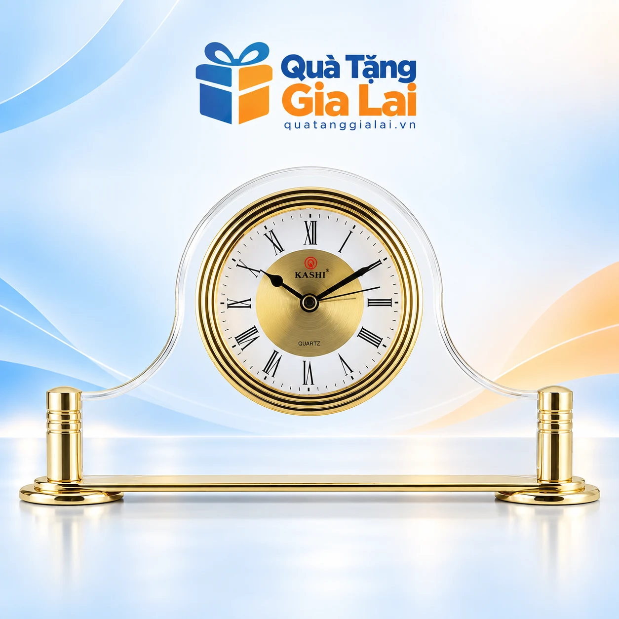 Đồng hồ để bàn Kashi BT8 mặt số La Mã
