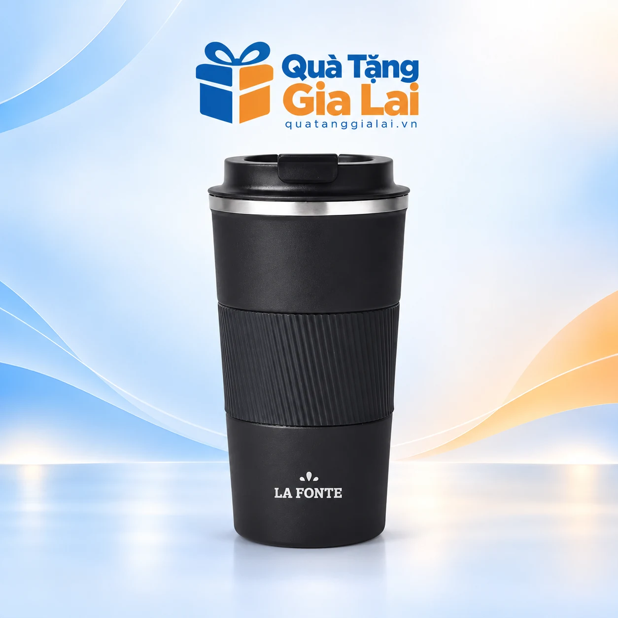 Ly La Fonte 003537-BLA đen 510 ml trên nền Quà Tặng Gia Lai