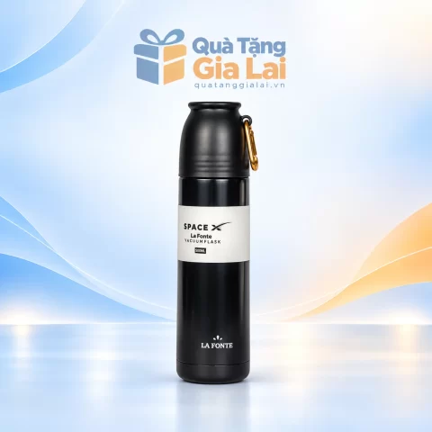La Fonte 006590 đen 500 ml có móc vàng trên nền Quà Tặng Gia Lai