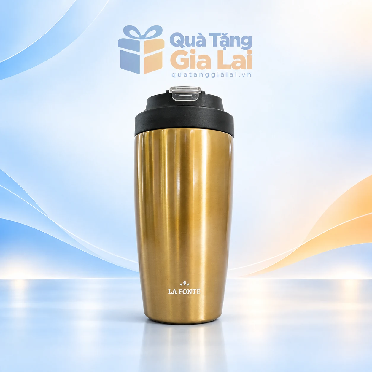 Bình La Fonte Gold 012331 450 ml trên nền Quà Tặng Gia Lai