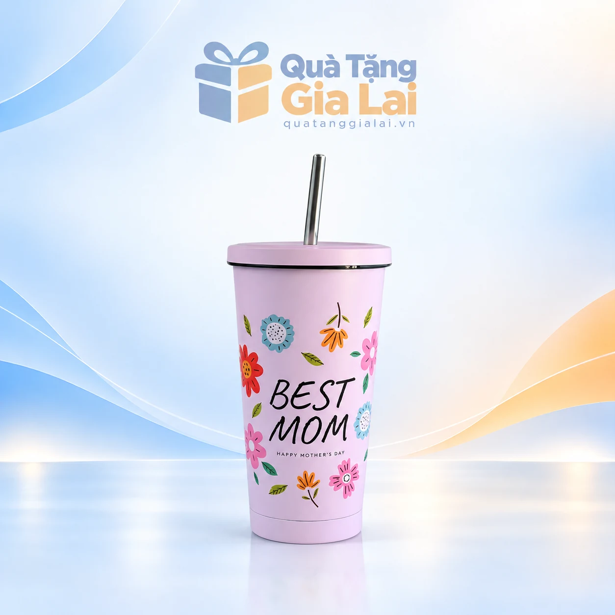 La Fonte Best Mom 014809-PIN 570 ml hoa trên nền hồng tím nhạt tại Gia Lai