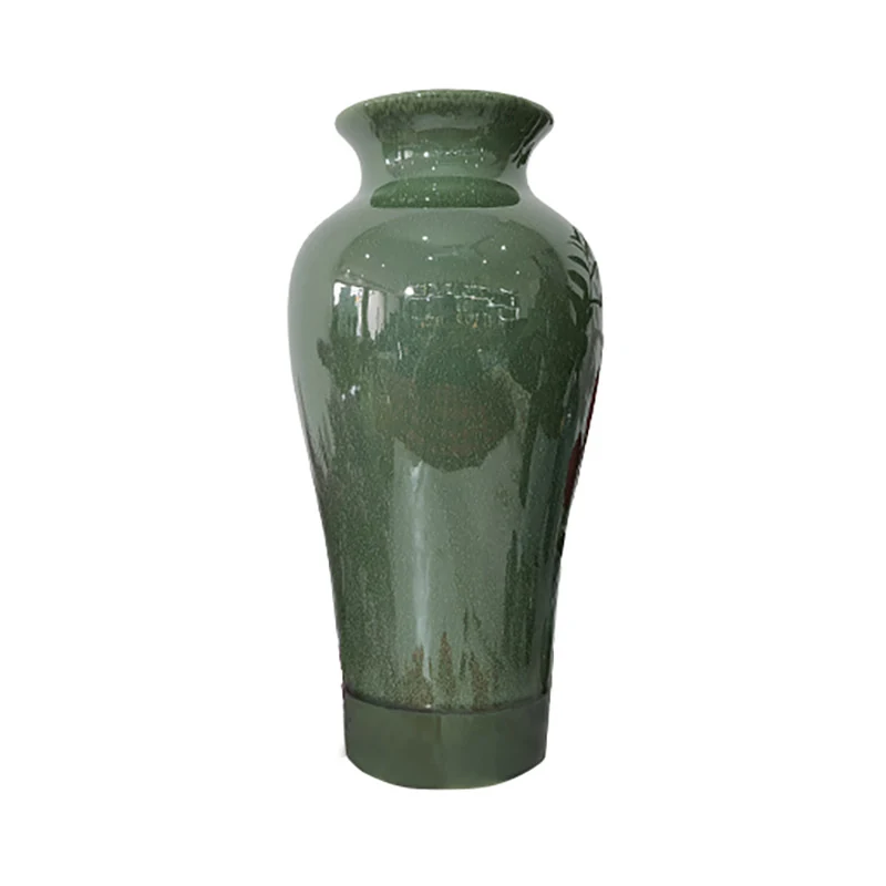 Mẫu lọ đùi dế H32 men xanh rêu