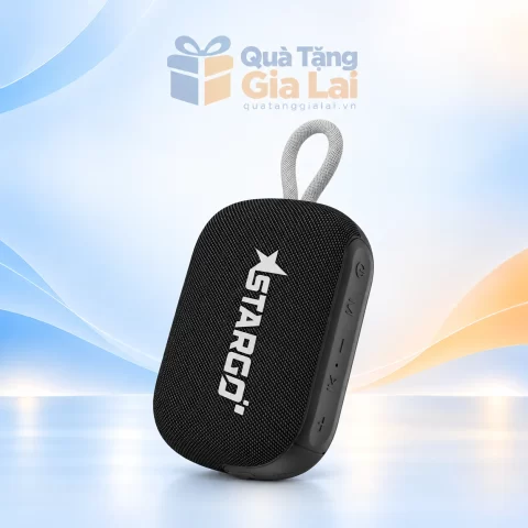 Loa StarGO Wave Mini màu đen trên nền Quà Tặng Gia Lai