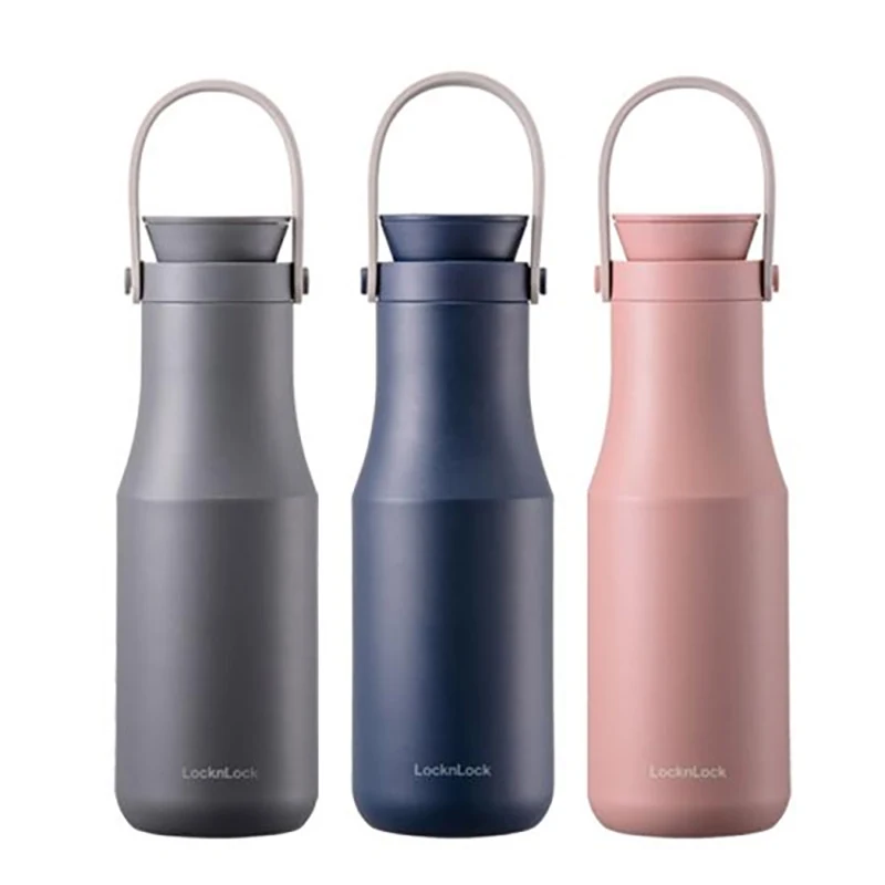 LocknLock Metro Double LHC4202 470 ml ba màu xám, navy, hồng