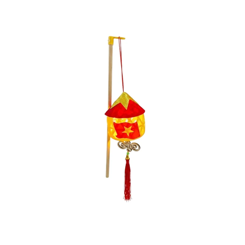 Kiểu nón đỏ sao vàng không gắn thỏ để phân biệt cấu hình