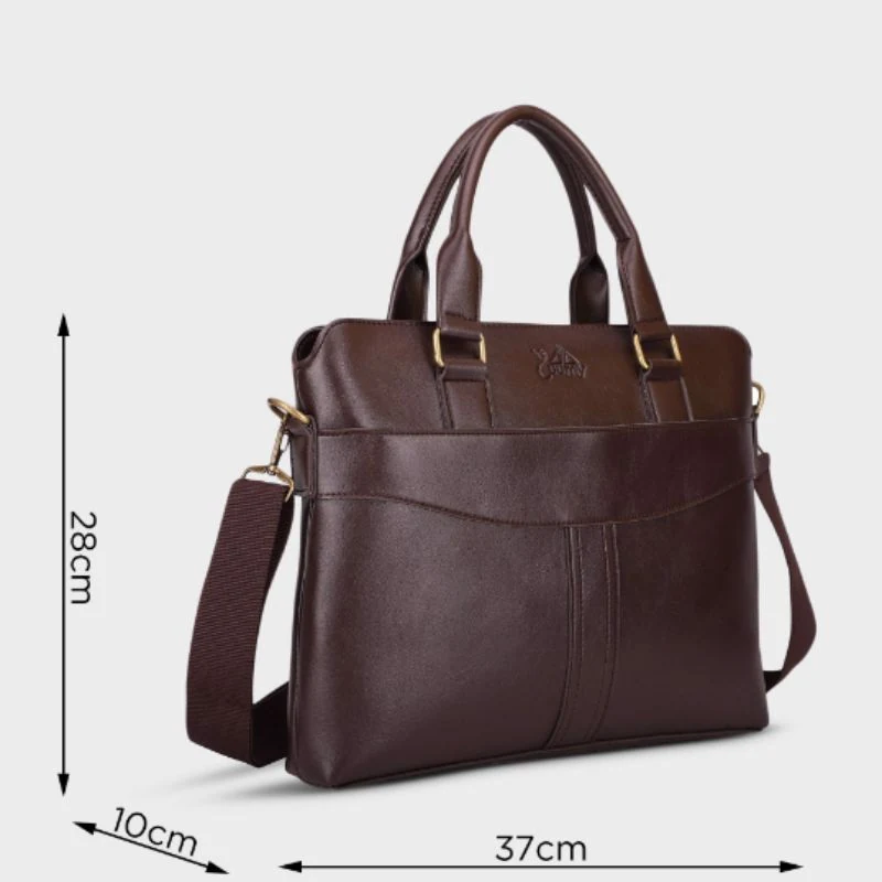 Kích thước cặp Yuumy CAYUUMY06 nâu